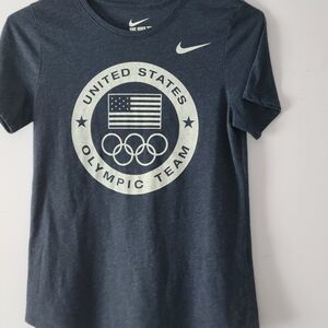 Nike Navy Blue Team Usa Olympic Team T-Shirt
